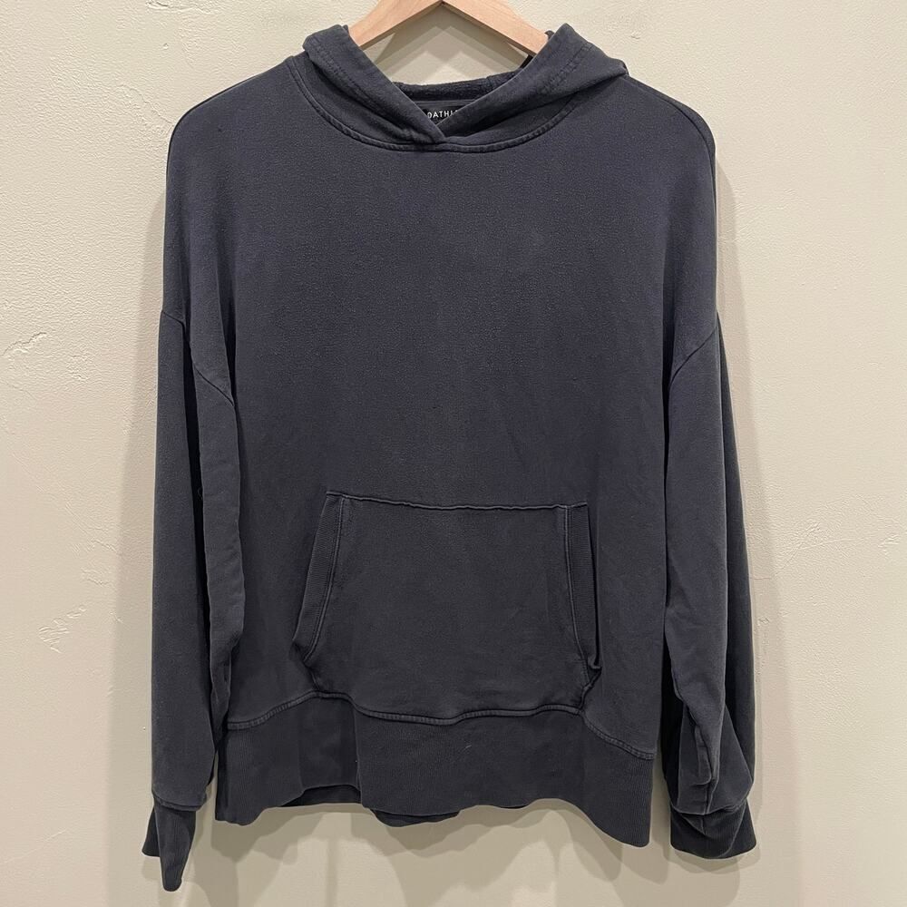 Athleta Balance Hoodie Black - Size: Medium